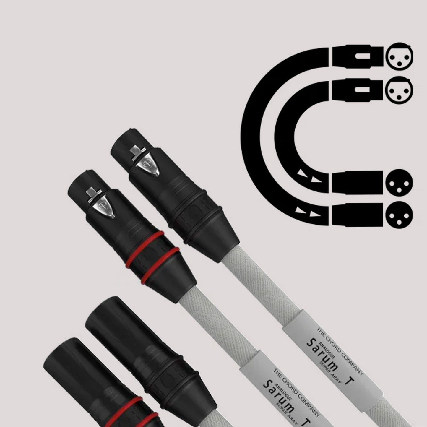 Chord Company SarumT Super ARAY 2XLR to 2XLR