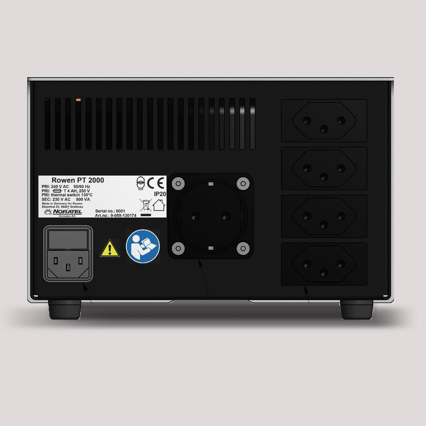 Rowen PT2000 Power-Transformator Demo